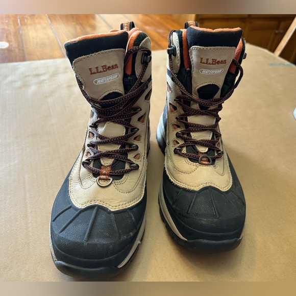 LL Bean Womens Waterproof Snowshoes  Size:8 - Picture 4 of 5